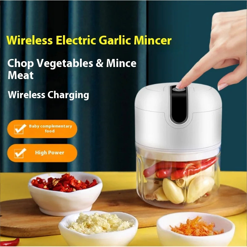 Electric Mini Garlic Vegetable Chopper